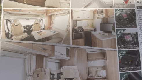 Special edition Lifestyle 696-Black edition – 6 berth Swift Escape Lifestyle 696 2015-breakdown cover included 