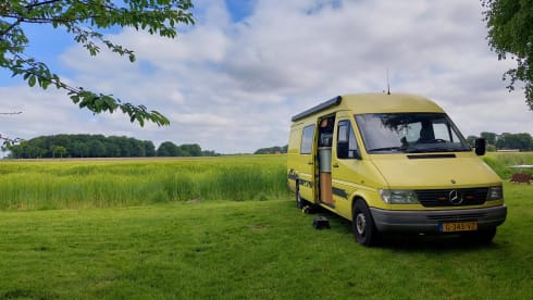 2-4p adventurous Mercedes-Benz bus camper 