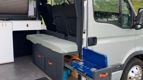 2/3 person Opel Movano camper bus/bus camper