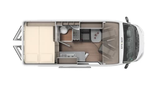 Premium model – Etrusco CV600 BB (ideal bus camper for Spain and Portugal)