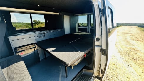 4 berth Volkswagen Transporter campervan from 2020