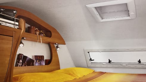 Laika X695 motorhome with garage