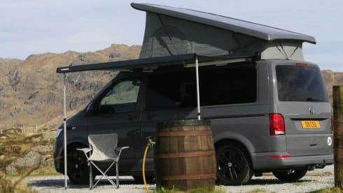 4 berth Volkswagen campervan from 2021