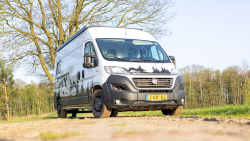 3p Fiat campervan uit 2018