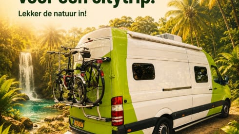 The Green Machine – Comfortable 2/3 persoons camperbus