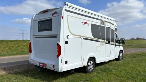 Fijne Malibu camper 2p 