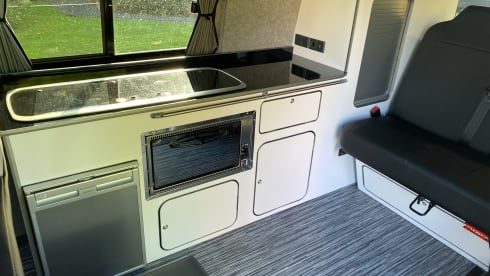 4 berth Volkswagen campervan 2011