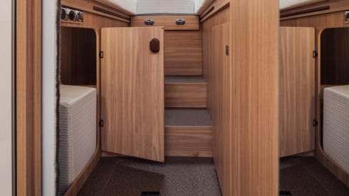4p Bürstner luxury semi-integrated camper from 2021