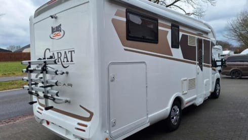 5 peroons familie camper – 5p Fiat integrated uit 2017