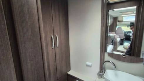 4 berth Fiat elddis encore motorhome