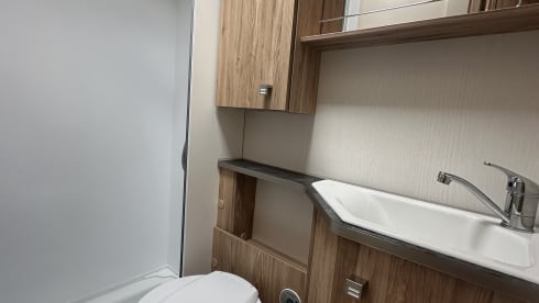 Fully off grid 4 berth Pilote semi-integrated motorhome from 2019