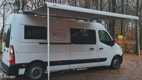 Luxe buscamper 2p – 2p Renault bus from 2019