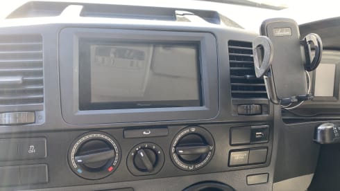 4 berth Volkswagen T5.1 campervan 2014