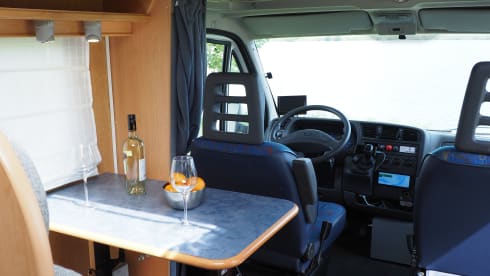 Monky –  Fiat Moncayo semi-integrated from 2002 including TV and 4G internet