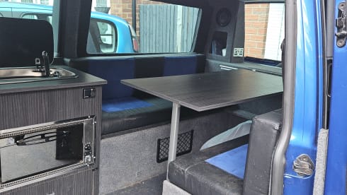 4 berth Volkswagen campervan from 2006
