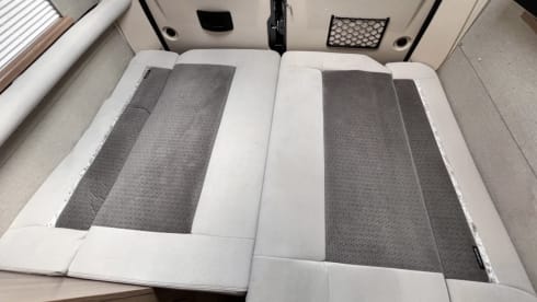 Our home away from home  – 4 berth Swift bus from 2018