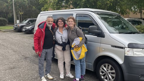 Silver van  – Hire silver van a cool Vw camper from edinburgh airport 