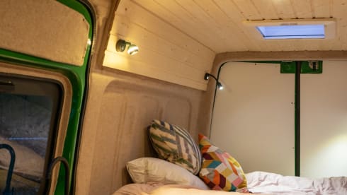 Kermit – Zweisitziger Volkswagen-Bus aus dem Jahr 2013