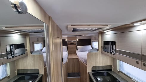 4 berth Peugeot semi-integrated from 2019