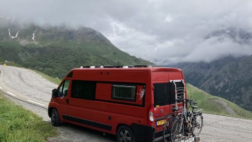 Cozy Fiat Ducato camper van