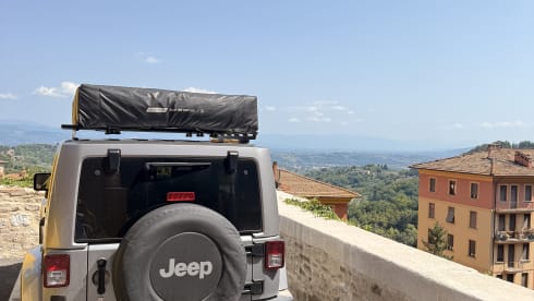 Jeep Wrangler Daktent – 2p Weitere Dachterrasse aus dem Jahr 2017