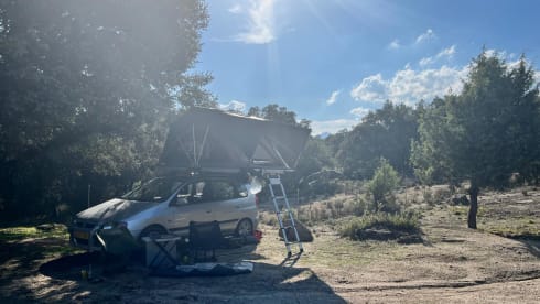 Space star – 3p. Roof tent, off to the stars!