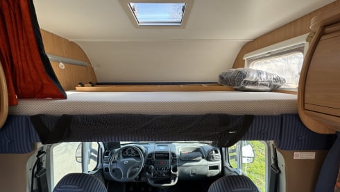 4p Bürstner alcove from 2005