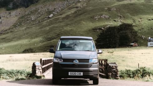Shelagh – 4 berth Volkswagen campervan 2020- Insurance included 