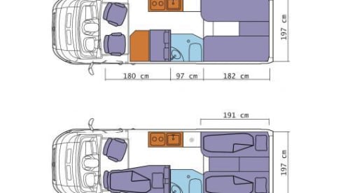 Brand new 3p Peugeot Bravia busCamper from 2023