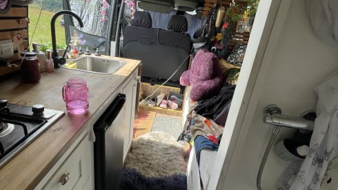 Raven – Here’s Raven, our awesome Sprinter van