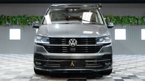 Transporter VW – 4 Berth Volkswagen Transporter T6.1 LWB 150bhp S-Auto Campervan 2024