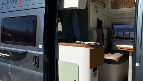 Campez comme s'il faisait chaud : élégant, confortable et prêt à partir. 2 - 3 pers.