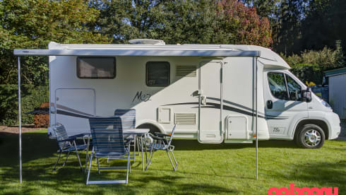 Rental of well-equipped family camper