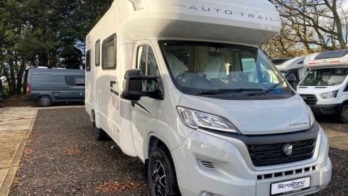 C72 – 2024 Auto-Trail C72 six berth + six seatbelts on car license 