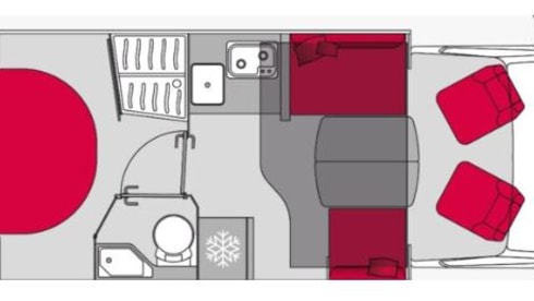 Camper La Nucia – 4pers. Luxury Pilote Camper from 2021