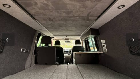 Spacious 3 berth Volkswagen campervan