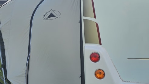 Elddis Prestige Motorhome 4 Berth Overcab Bed U-Shaped Lounge