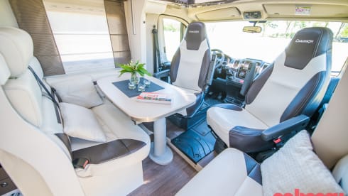 Luxury hotel room (family camper) on wheels...