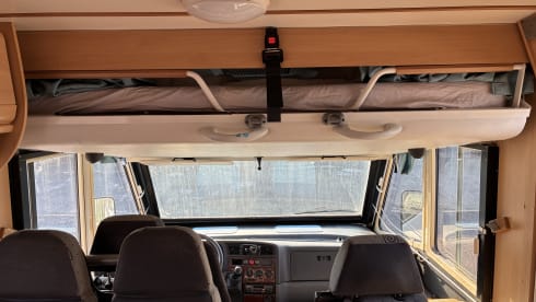 Comfortabele 4p Dethleffs integraal 2002