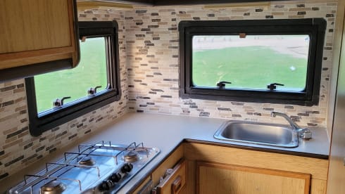 Nice 5p camper on petrol