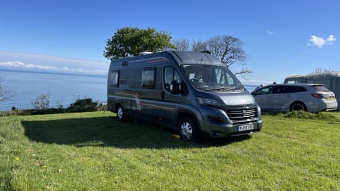 Our home away from home  – 4 berth Swift bus from 2018