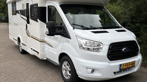 Benimar Tessoro 497 bj:2020  – 4p Benimar Tessoro 497 semi-integrated from 2020 AIRCO in NEW CONDITION!