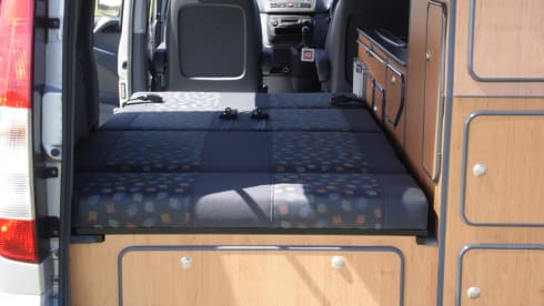 Dougal – 4 berth Mercedes-Benz Campervan from 2010