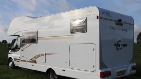 5 sterren hotel – nice family camper, everything is there