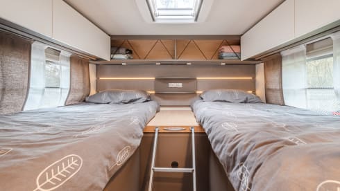 Spacious and luxurious 2-person semi-integrated from 2023