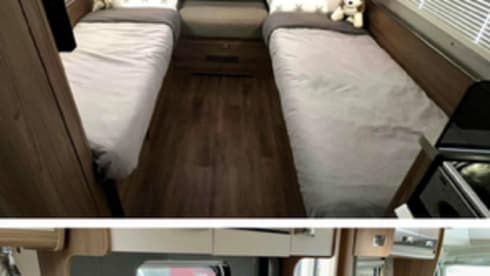 Relax Palace – Cabine Swift à 6 couchages avec alcôve, modèle 2015