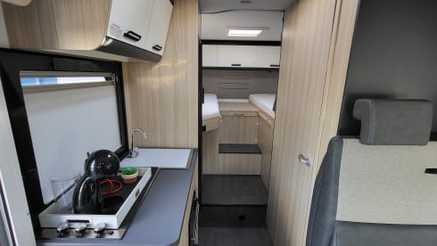 Sun Living S70sl – New and chic camper with single beds of 2.10, fully equipped