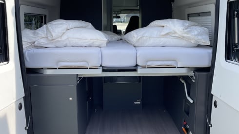 Adria Twin Supreme – Comfortable bus camper with automatic transmission + Switzerland vignette