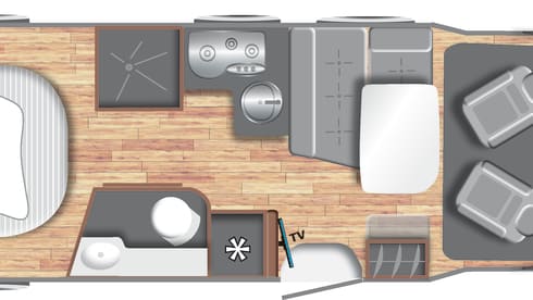 13 LMC T742 – LMC T742 semi-integrated camper 2020