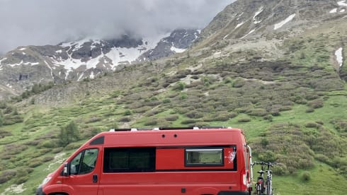 Cozy Fiat Ducato camper van